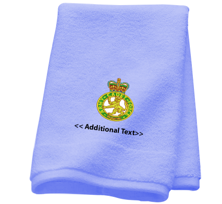 Personalised Army Cadet Force Military Towels  Terry Cotton Towel